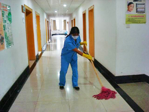 走廊清洁